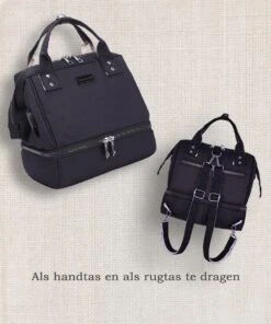 Rose & Ollie Kleine Kolftas Handtas Model Zwart - Koeltas Moedermelk 15 Rose & Ollie Kleine Kolftas Handtas Model Zwart - Koeltas Moedermelk -Babyproducten 1000x1200 9