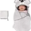 Navaris Badcape Met Capuchon Voor Baby - Set Met Badcape En Washandje - 100% Bamboe - Voor Baby's Van 0-12 Maanden - Oeko-tex Gecertificeerd - Koala 1 Navaris Badcape Met Capuchon Voor Baby - Set Met Badcape En Washandje - 100% Bamboe - Voor Baby's Van 0-12 Maanden - Oeko-tex Gecertificeerd - Koala -Babyproducten 1003x1200 4