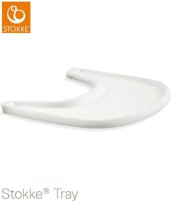 Stokke® Tray White Voor De Tripp Trapp Kinderstoel