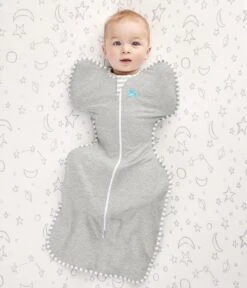 Love To Dream™ Babyslaapzak Swaddle Up™ - Inbakeren - Baby 3-6 Maanden - 6-8.5 Kg - All Season - Grijs -Babyproducten 1028x1200 5