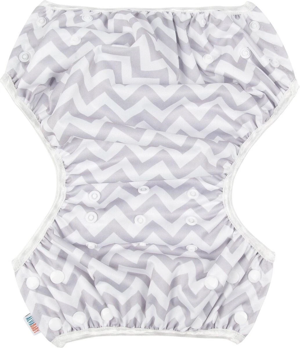 Zwemluier Groot - Zigzag | 8 T/m 25 Kg | Wasbare Zwemluier | Kidzstore.eu 6 Zwemluier Groot - Zigzag | 8 T/m 25 Kg | Wasbare Zwemluier | Kidzstore.eu - Afbeelding 4