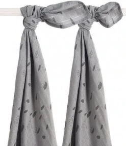 Jollein Hydrofiel Multidoek Spot 115x115cm - Storm Grey - 2 Stuks -Babyproducten 1037x1200 2