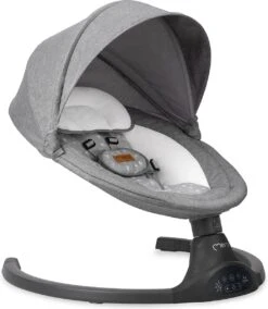 Momi Lami Dark Grey Elektrische Babyschommel BULE00022 -Babyproducten 1042x1200 2