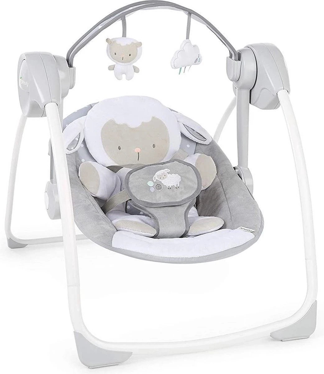 Ingenuity 0m+ Comfort 2 Go Portable Swing™ - Cuddle Lamb / Babyschommel 3 Ingenuity 0m+ Comfort 2 Go Portable Swing™ - Cuddle Lamb / Babyschommel
