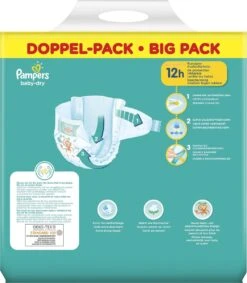 Pampers® Pampers Baby Dy Maat 5+ - 116 Luiers (2x58) - 12-17KG -Babyproducten 1048x1200 1