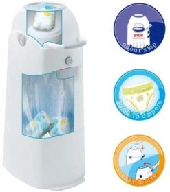 Diaperchamp Luieremmer Regular - Wit -Babyproducten 1059x1200 1