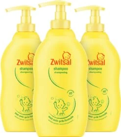 Zwitsal Baby Shampoo - 3 X 400 Ml - Voordeelverpakking 12 Zwitsal Baby Shampoo - 3 X 400 Ml - Voordeelverpakking -Babyproducten 1059x1200