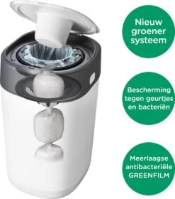 Tommee Tippee Milieuvriendelijke Twist & Click Luieremmer - Met 6 Navulcassettes - Wit 14 Tommee Tippee Milieuvriendelijke Twist & Click Luieremmer - Met 6 Navulcassettes - Wit -Babyproducten 1060x1200 1