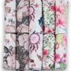 Hydrofiele Doeken - Hydrofiele Luiers - 70 X 80 Cm - 10 Pack - Roze- Bloemen - Meisje - Standard 100 By Oeko-tex® - Fensilo -Babyproducten 1073x1200 1
