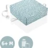 Stoelverhoger Babyjem Booster EasyClean Square Green -Babyproducten 1073x1200