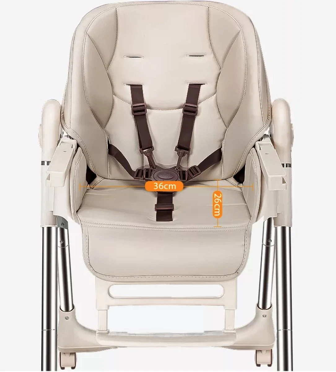 Tissy® 2 In 1 Eetstoel / Kinderstoel – Roze/Wit – Inklapbare Eetstoel Met Speeltafel 14 Tissy® 2 In 1 Eetstoel / Kinderstoel – Roze/Wit – Inklapbare Eetstoel Met Speeltafel - Afbeelding 12