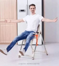 Tissy® 2 In 1 Eetstoel / Kinderstoel – Roze/Wit – Inklapbare Eetstoel Met Speeltafel 33 Tissy® 2 In 1 Eetstoel / Kinderstoel – Roze/Wit – Inklapbare Eetstoel Met Speeltafel -Babyproducten 1086x1200 6