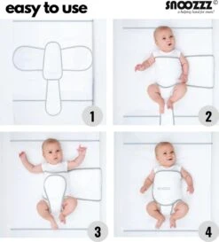 Snoozzz Slaapwikkel Regular - Baby Slaaphulp - Voorkomt Voorkeurshouding - Geschikt Voor Wieg En Ledikant - 0+ Maanden - Wit/Grijs - 180 X 50 Cm 19 Snoozzz Slaapwikkel Regular - Baby Slaaphulp - Voorkomt Voorkeurshouding - Geschikt Voor Wieg En Ledikant - 0+ Maanden - Wit/Grijs - 180 X 50 Cm -Babyproducten 1087x1200 2