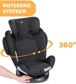 Chicco Autostoel Unico PLUS - Groep 0 1 2 3 - Isofix Bevestiging -Verstelbare Hoofdsteun - Zwart -Babyproducten 1091x1200 1