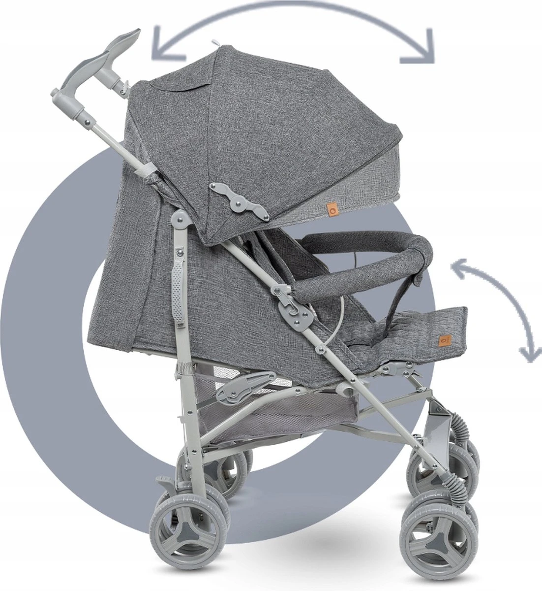 Lionelo Irma - Buggy - Wandelwagen- Lichte 7kg - Tot 15 Kg - Geveerde Wielen - 360° - Tot 5 Jaar - Opbergmand - Verstelbare Handgreep - Snel Inklapsysteem - Compact Formaat 20 Lionelo Irma - Buggy - Wandelwagen- Lichte 7kg - Tot 15 Kg - Geveerde Wielen - 360° - Tot 5 Jaar - Opbergmand - Verstelbare Handgreep - Snel Inklapsysteem - Compact Formaat - Afbeelding 18