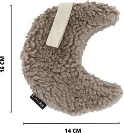 Louka Speendoekje Maan Bruin - Teddy Katoen - Speenknuffel -Babyproducten 1118x1200 3