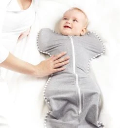 Love To Dream™ Babyslaapzak Swaddle Up™ - Inbakeren - Baby 3-6 Maanden - 6-8.5 Kg - All Season - Grijs -Babyproducten 1125x1200 10