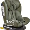Novi Baby® - Autostoel - Goliath Pro - Isofix - 360° Draaibaar - Groen - Groep 0-1-2-3 - 0-36 Kg -Babyproducten 1127x1200