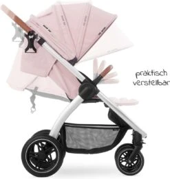 Hauck UpTown Buggy - Met één Hand Opvouwbaar - Roze -Babyproducten 1136x1200