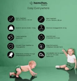 Hamilton By Yoop X1 Plus Buggy – Nieuw, Hoger, Uitgebreider 2023 Model – Premium Stroller Met One Hand Folding Technologie – Grijs – Lichte, Verstelbare En Wendbare Kinderwagen Met Vele Gemakken -Babyproducten 1139x1200 9
