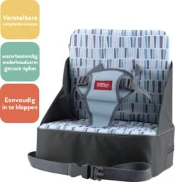 Nuby - Booster Seat - Kinderzitje - Grijs - 9m+ -Babyproducten 1160x1200 1