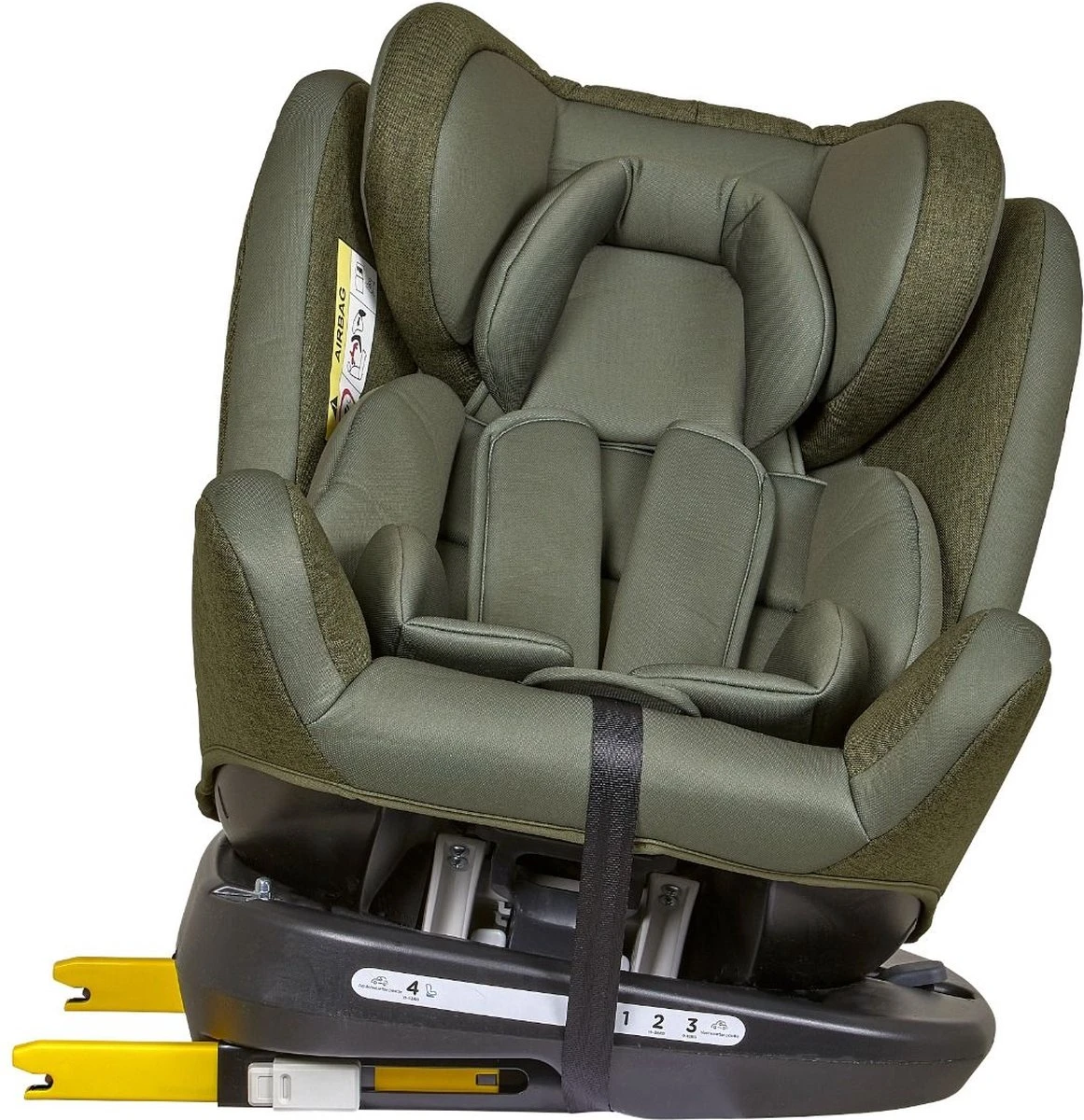 Novi Baby® - Autostoel - Goliath Pro - Isofix - 360° Draaibaar - Groen - Groep 0-1-2-3 - 0-36 Kg 5 Novi Baby® - Autostoel - Goliath Pro - Isofix - 360° Draaibaar - Groen - Groep 0-1-2-3 - 0-36 Kg - Afbeelding 3
