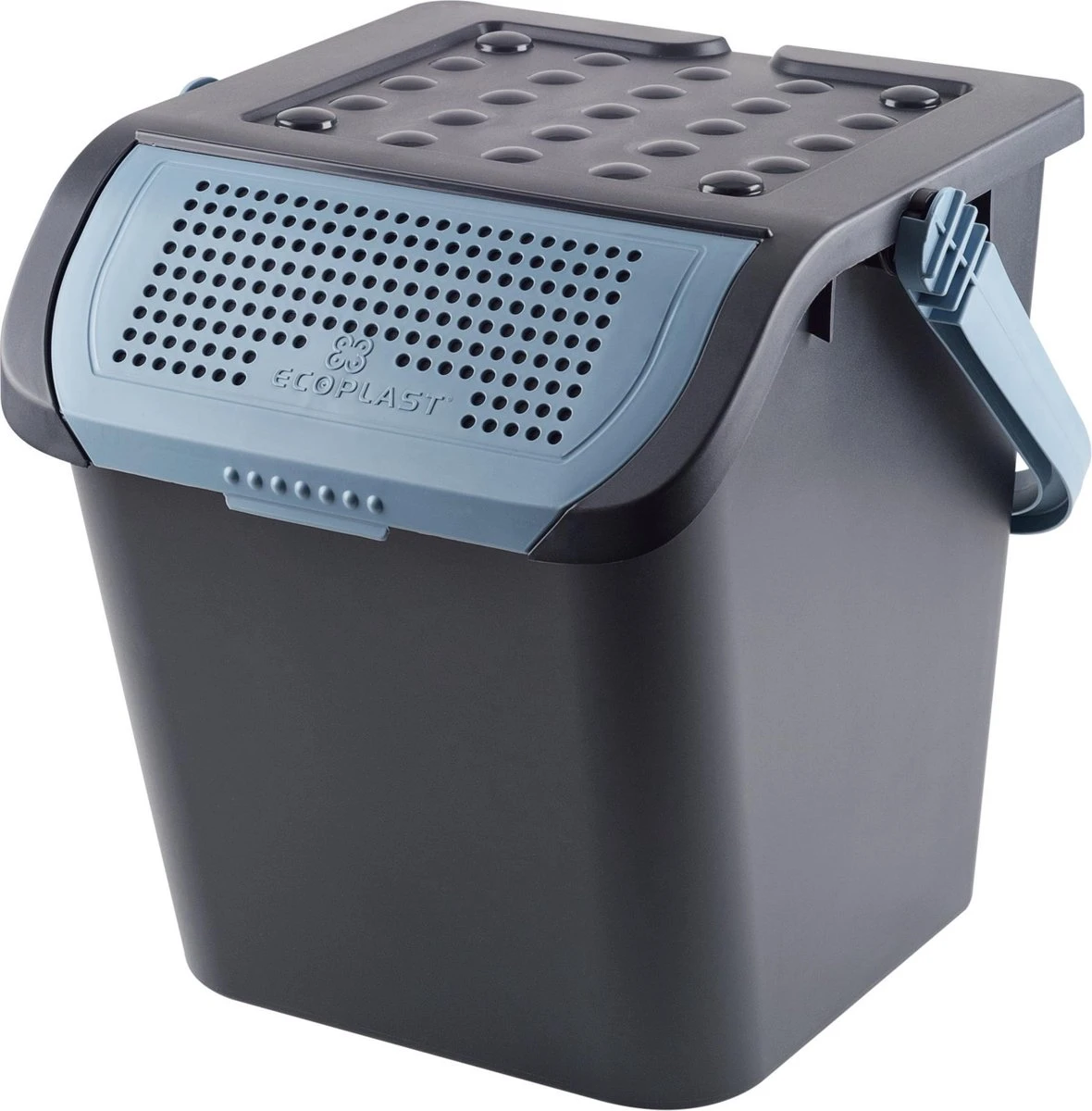 Maxi Luieremmer - 28 Liter - Incontinentie Materiaal Emmer - Blauw 6 Maxi Luieremmer - 28 Liter - Incontinentie Materiaal Emmer - Blauw - Afbeelding 4