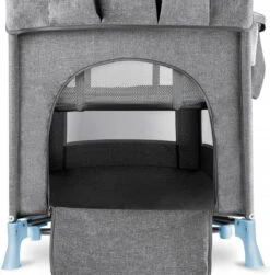 Kinderkraft Joy Luxe - Campingbed Met Schommelfunctie Blauw -Babyproducten 1183x1200 3