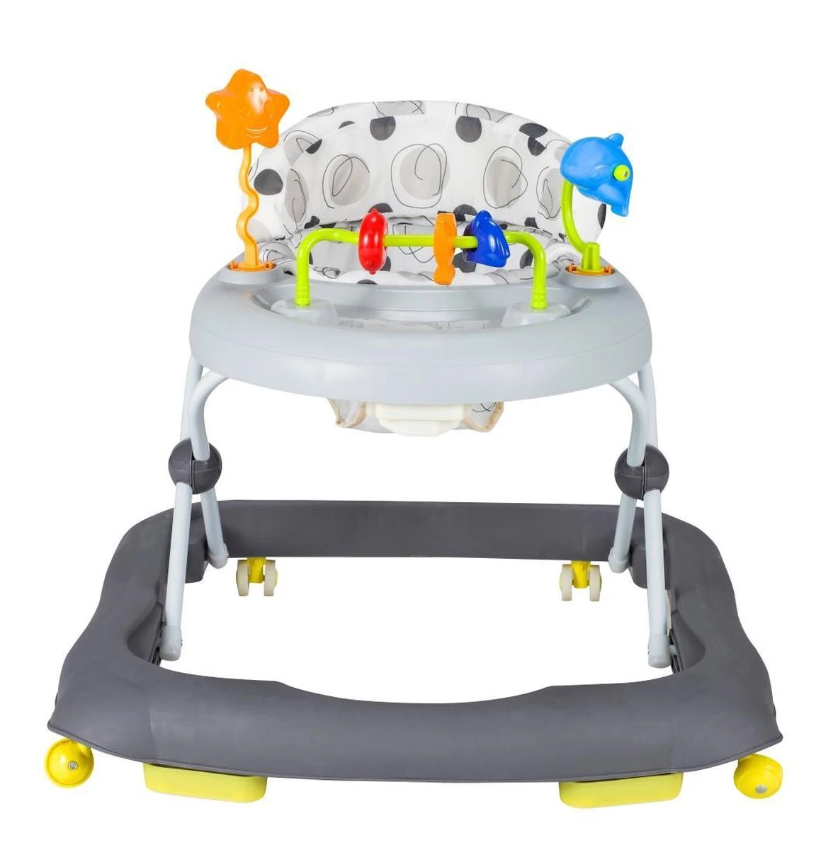 Cabino Inklapbare Loopstoel Met Speelset Grijs 5 Cabino Inklapbare Loopstoel Met Speelset Grijs - Afbeelding 3