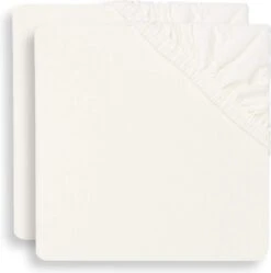 Jollein Baby Hoeslaken Ledikant Jersey 60x120cm - Nougat - 2 Stuks -Babyproducten 1190x1200 10