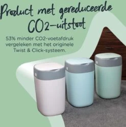 Tommee Tippee Milieuvriendelijke Twist & Click Luieremmer - Met 1 Navulcassette - Groen 18 Tommee Tippee Milieuvriendelijke Twist & Click Luieremmer - Met 1 Navulcassette - Groen -Babyproducten 1194x1200 2