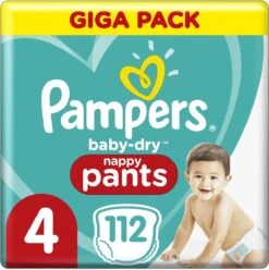 Pampers® Pampers Baby-Dry Pants - Maat 4 (9kg-15kg) - 112 Luierbroekjes - Giga Pack -Babyproducten 1194x1200 3