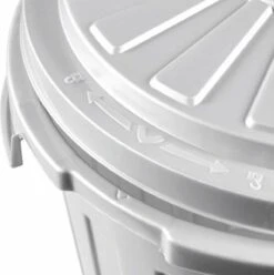 AFVALBAK ROND M/D MAXI BIN 36X42 - 23 L GRIJS OK KEEEPER 10213 -Babyproducten 1195x1200 5