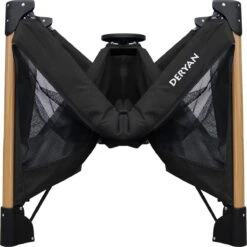 Deryan Luxe Campingbed Compleet - 120x60cm - Bodemverhoger - Verschoonblad - Opbergmand - Zwart 22 Deryan Luxe Campingbed Compleet - 120x60cm - Bodemverhoger - Verschoonblad - Opbergmand - Zwart -Babyproducten 1198x1200 4