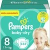 Pampers® Pampers - Baby Dry - Maat 8 - Mega Maandbox - 232 Luiers -Babyproducten 1198x1200 8