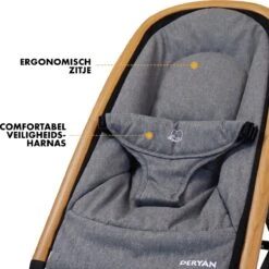 Deryan Rocker Wipstoel - Luxe 2-in-1 - Graphite -Babyproducten 1199x1200 21