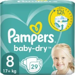 Pampers® Pampers - Baby Dry - Maat 8 - Mega Maandbox - 232 Luiers -Babyproducten 1199x1200 4
