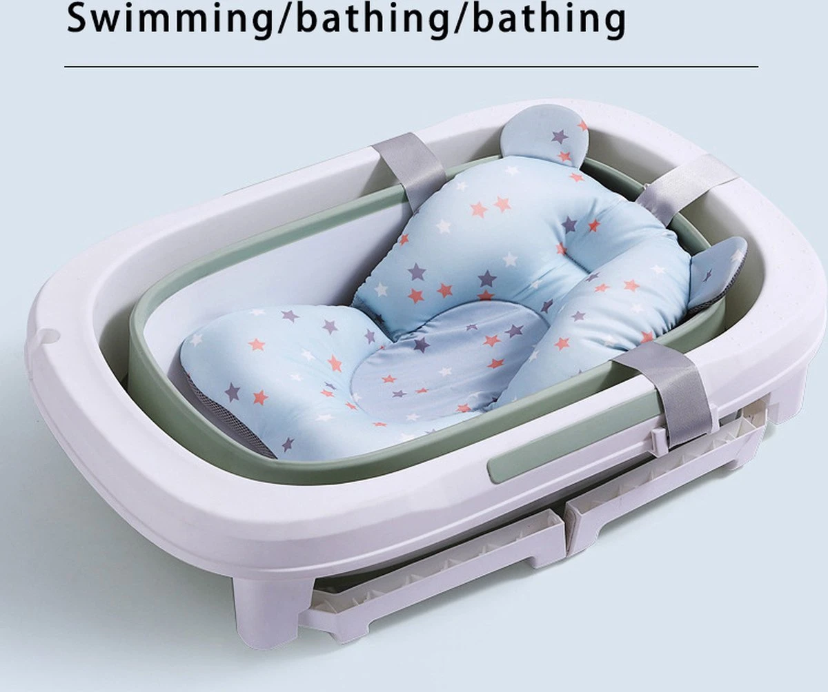 Rudolphy Opvouwbaar Babybad 3-in 1 Van 0-12 Jaar - Roze 9 Rudolphy Opvouwbaar Babybad 3-in 1 Van 0-12 Jaar - Roze - Afbeelding 7