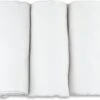 Flanellen Luiers - 3 Pack - 80cm X 80cm - Wit - FENSILO -Babyproducten 1200x1020