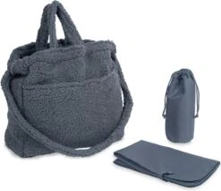 Jollein Luiertas Teddy - Storm Grey -Babyproducten 1200x1034