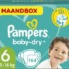 Pampers® Pampers Baby-Dry Maat 6 - 164 Luiers (2 X 82) - 13-18kg -Babyproducten 1200x1044 3