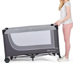 Kinderkraft Campingbed - Leody Met Accessoires - Roze -Babyproducten 1200x1045 1