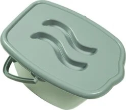 MamaLoes Stone Green Badset Incl. Zwarte Badstandaard -Babyproducten 1200x1048 2