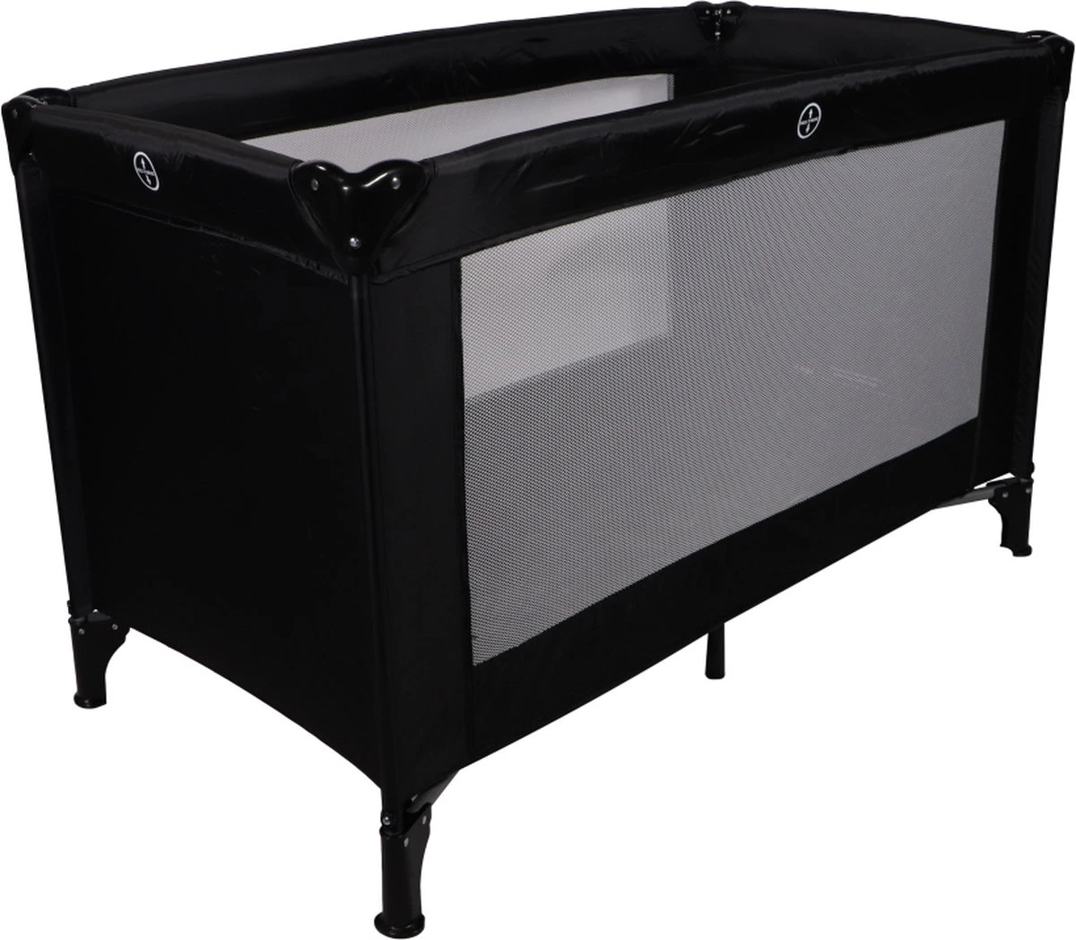 Ding Campingbedje - Zwart - 120x60 Cm - Reisbedje Inclusief Bodemmatrasje 3 Ding Campingbedje - Zwart - 120x60 Cm - Reisbedje Inclusief Bodemmatrasje