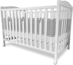 Ademend Baby Bedomrander Luchtstroom Kinderbedvoering | Laveqta -Babyproducten 1200x1067 2