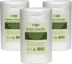 Bamboe Inlegvellen Wasbare Luiers - 300 Inlegvellen - 3 Rollen