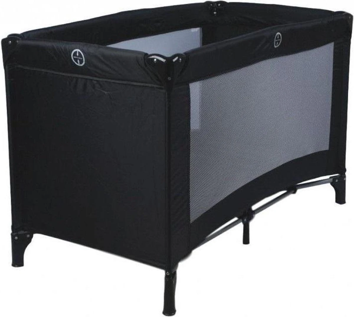 Ding Campingbedje - Zwart - 120x60 Cm - Reisbedje Inclusief Bodemmatrasje 9 Ding Campingbedje - Zwart - 120x60 Cm - Reisbedje Inclusief Bodemmatrasje - Afbeelding 7