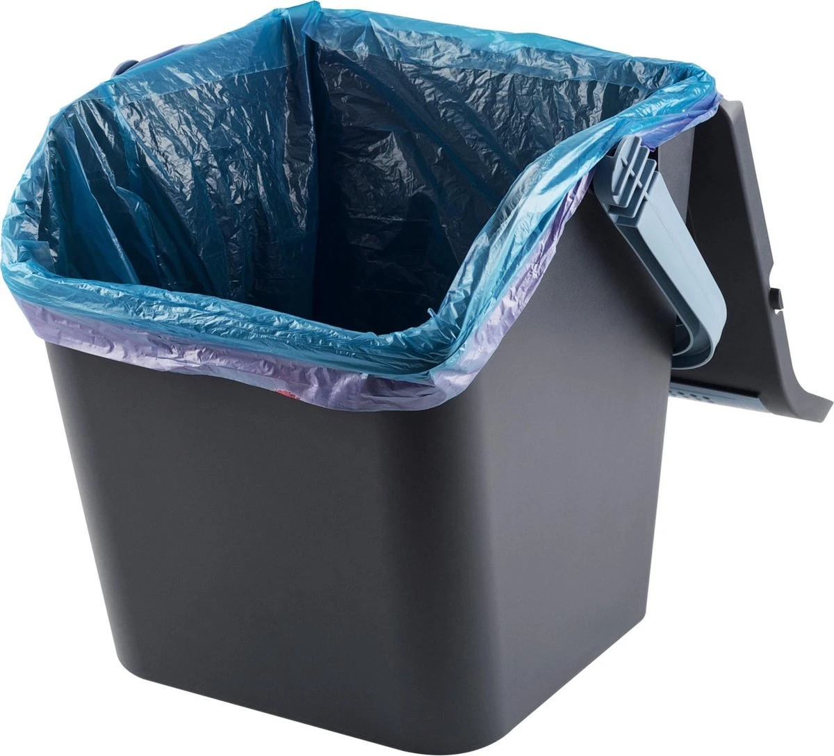 Maxi Luieremmer - 28 Liter - Incontinentie Materiaal Emmer - Blauw 7 Maxi Luieremmer - 28 Liter - Incontinentie Materiaal Emmer - Blauw - Afbeelding 5