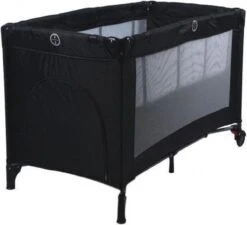 Ding Deluxe Black Campingbedje Incl. Bodemverhoger -Babyproducten 1200x1091 1