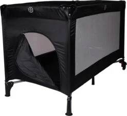 Ding Deluxe Black Campingbedje Incl. Bodemverhoger -Babyproducten 1200x1099 2